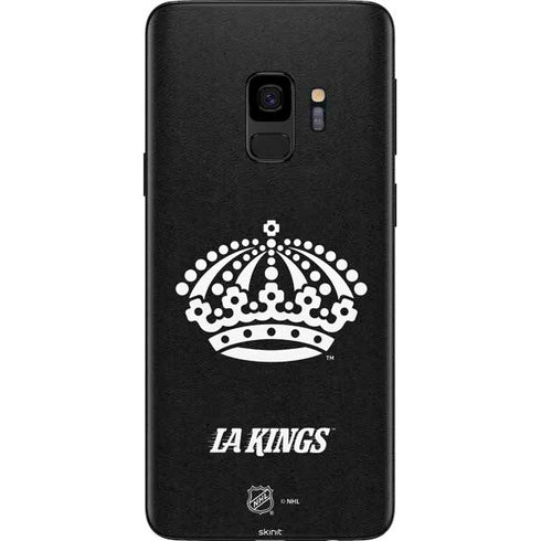 NHL Los Angeles Kings Black Background Galaxy S9 Skin